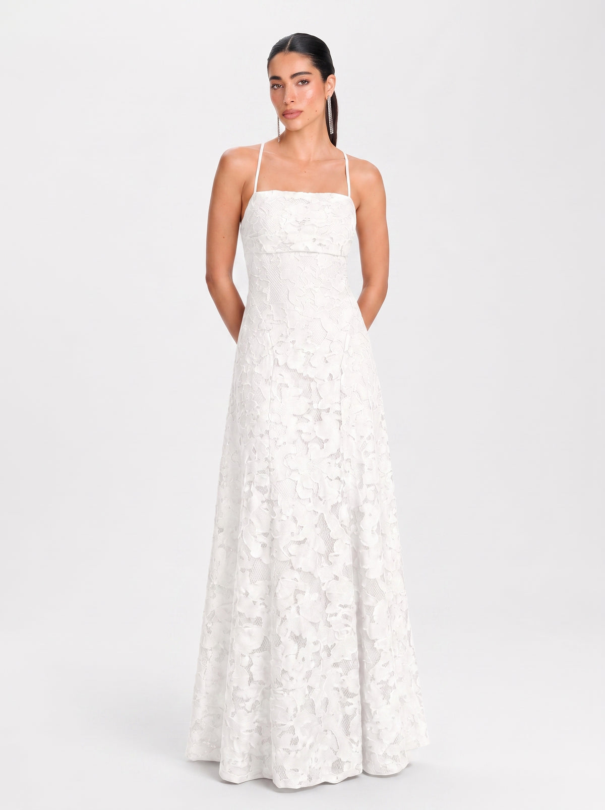 Roselle Gown – Ivory White