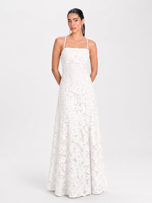 Roselle Gown – Ivory White
