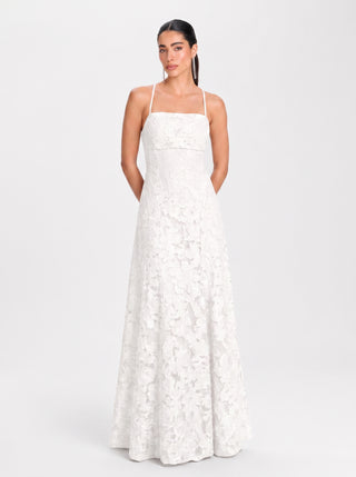 Roselle Gown – Ivory White