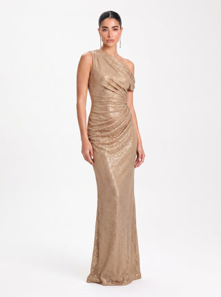 Aurex Gown – Gold