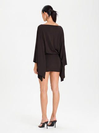 NOIRA Effortless Drape – Espresso Brown