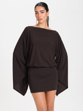 NOIRA Effortless Drape – Espresso Brown