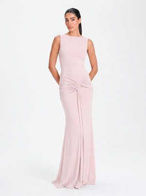 Calista Gown – Baby Pink