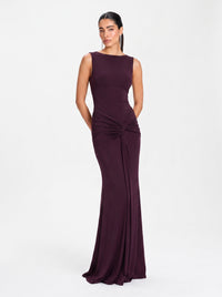 Calista Gown – Plum