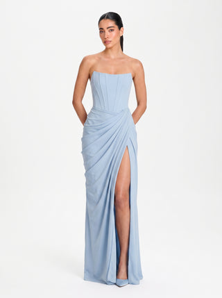 Avielle Gown – Glacier Blue