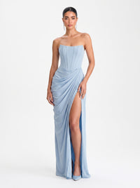 Avielle Gown – Glacier Blue
