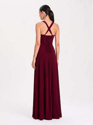 Elvira Gown – Dark Cherry