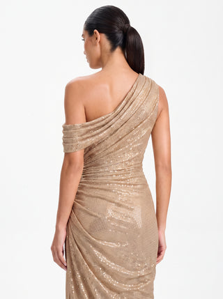 Aurex Gown – Gold