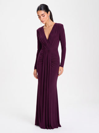 Larissa Gown – Plum Wine