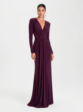 Larissa Gown – Plum Wine