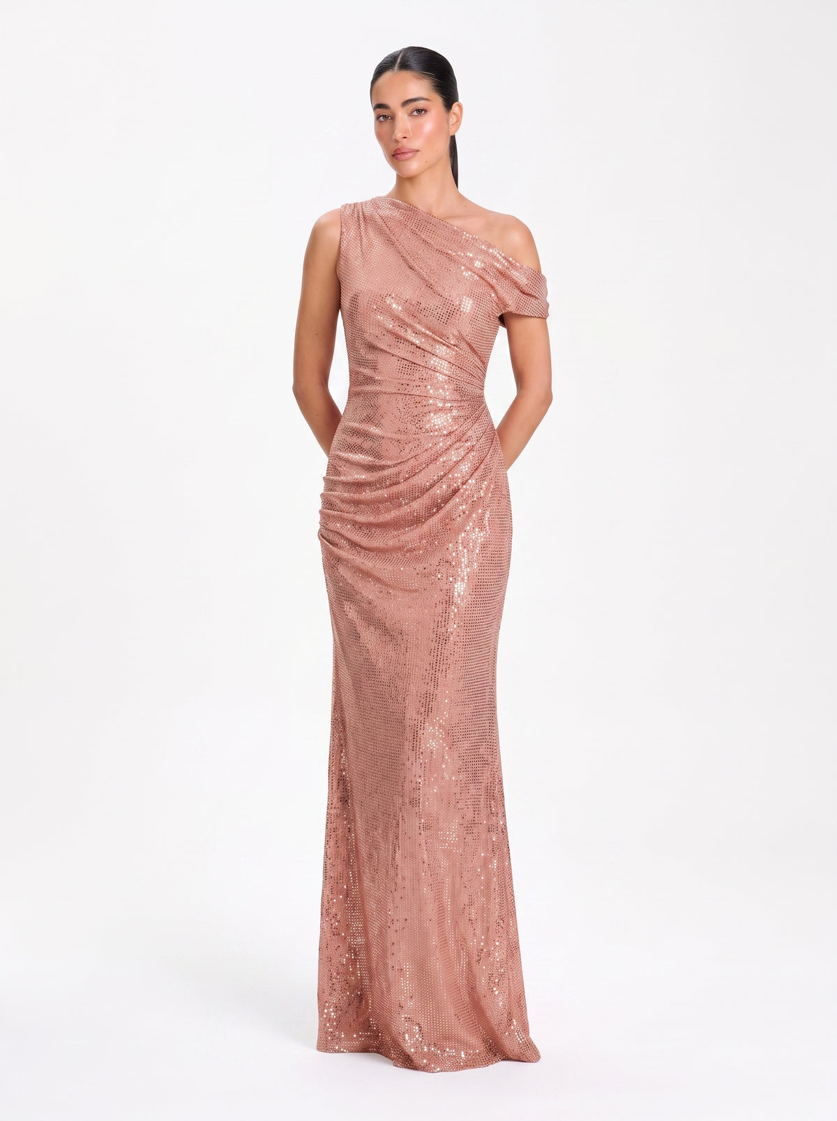 Aurex Gown – Rose Gold