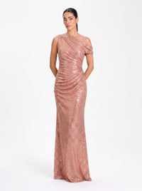 Aurex Gown – Rose Gold