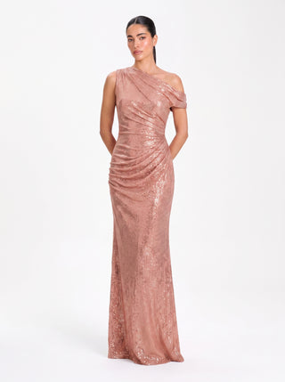 Aurex Gown – Rose Gold