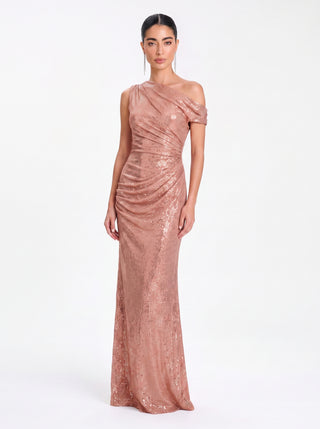 Aurex Gown – Rose Gold