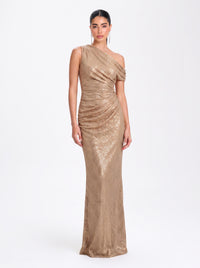 Aurex Gown – Gold