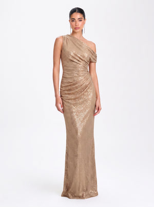 Aurex Gown – Gold