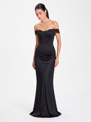 Virenza Gown – Black
