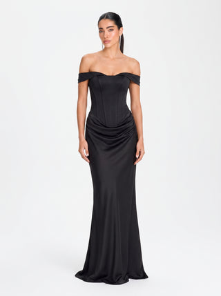 Virenza Gown – Black
