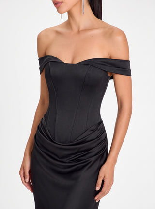 Virenza Gown – Black