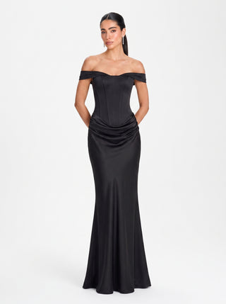 Virenza Gown – Black