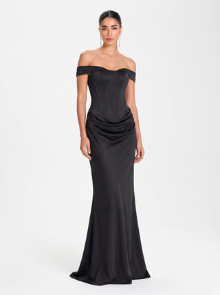 Virenza Gown – Black