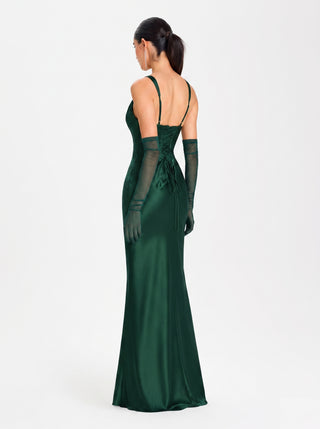 Regalia Gown – Emerald Green
