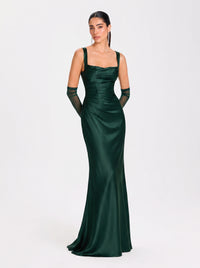 Regalia Gown – Emerald Green