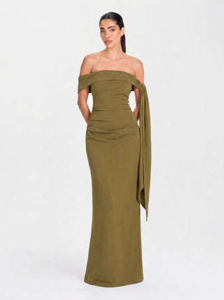 Sovereign Dress – Deep Olive