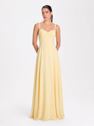 Elvira Gown – Butter Yellow
