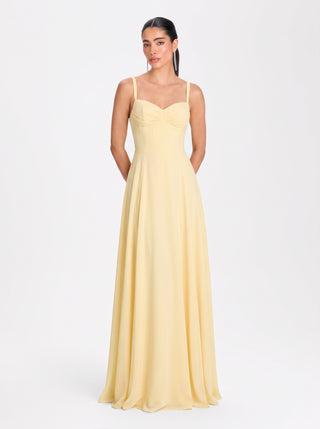 Elvira Gown – Butter Yellow