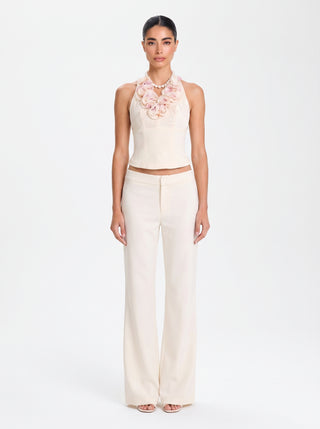 VIOLETTE Sculpted Top – Blush Pearl