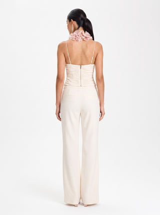 VIOLETTE Sculpted Top – Blush Pearl
