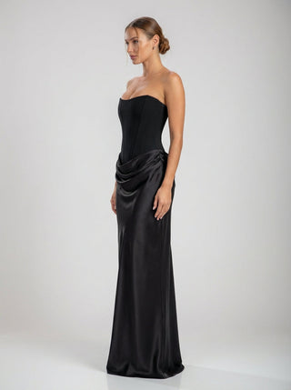 Vittoria Dress – Midnight Black