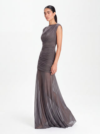 Aurelian Gown – Charcoal