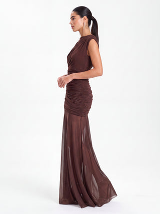 Aurelian Gown – Brown