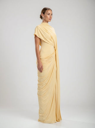 Lunaria Gown – Butter Yellow
