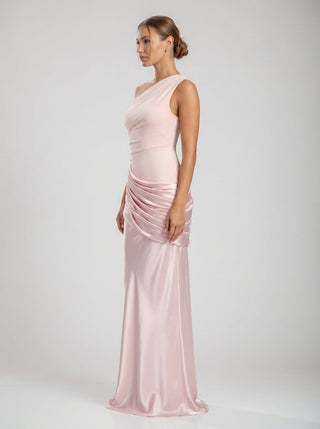 Siana Maxi Dress – Blush Pink